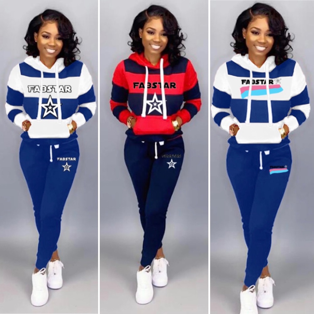 LADIES FABSTARS TRACKSUITS & DRESSES